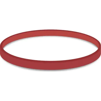 Gumičky červené silné (4 mm, O 8 cm) [1 kg] 447335