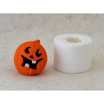 Silikonová forma - Dýně Halloween prům. 73 x 70 mm