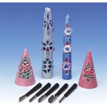 Kuchyňský nůž Nerezové čepele pro vyřezávání z vosku a mýdla