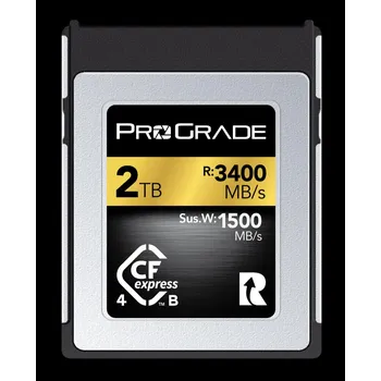 Paměťová karta ProGrade Digital CFexpress™ Type B 4.0 Gold 2TB