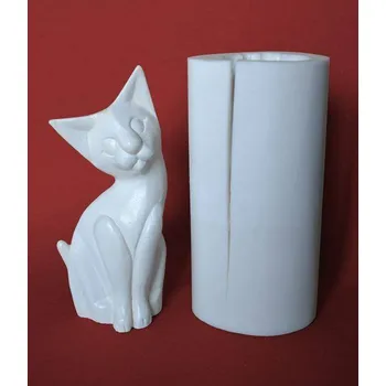 Silikonová forma - Kočka 65 x 50 x 150 mm