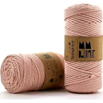 Příze MMboutique bavlněná šňůra Premium 3mm Pastel pink