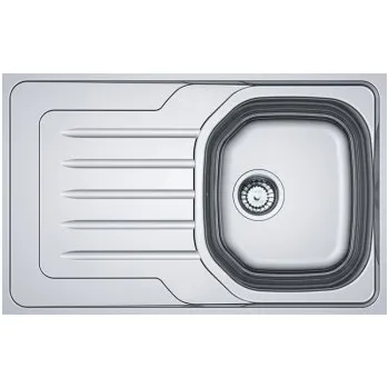 Nerezový dřez Franke OLL 611-79 nerez tkaná struktura