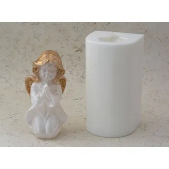 Silikonová forma - Anděl modlící III - 65 x 60 x 130 mm