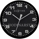 Hodiny NEXTIME 3053zw 35cm Dash black