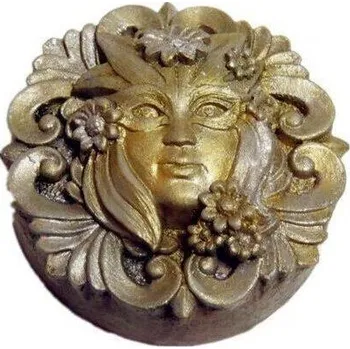 Silikonová forma - Maska prům. 75 x 32 mm