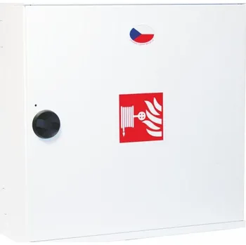 Hydrant Pavliš a Hartman, Hydrantový systém s hadicí D25 -30bm - plná dvířka - proudnice ekv.10 - BÍLÁ, svv 010/B