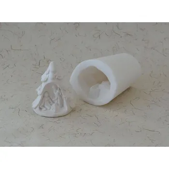 Silikonová forma - Stromeček malý betlém 55 x 48 x 67 mm