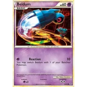 Sběratelská karetní hra Pokémon UL 044/095 Beldum - Unleashed Stav: Excellent, Verze: NORMAL