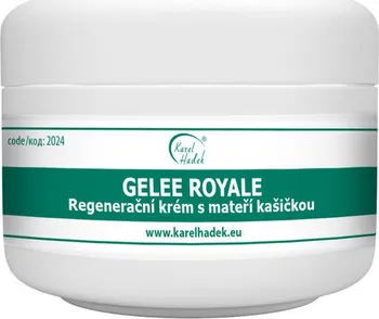 Pleťový krém Aromaterapie Karel Hadek Gelee Royale regenerační lecitinový krém s mateří kašičkou 30 ml