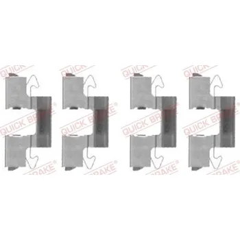 Brzdový systém Sada příslušenství, obložení kotoučové brzdy Quick Brake 109-1714