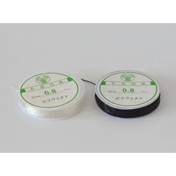 Galanterie Pruženka/Vlasec silonový elastický prům. 0,8 mm TRANSPARENTNÍ