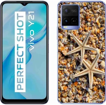 Pouzdro na mobilní telefon Gelový kryt mmCase na Vivo Y21/Y21s/Y33s - mořské hvězdice