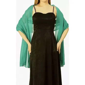 Šála Šál / šátek / přehoz přes ramena KK000229-51 zelená 178 x 70 cm