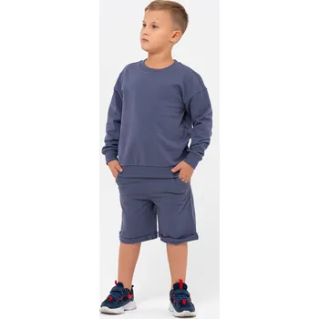 Chlapecká tepláková souprava - Winkiki WHB 182, šedomodrá Barva: Modrá, Velikost: 164