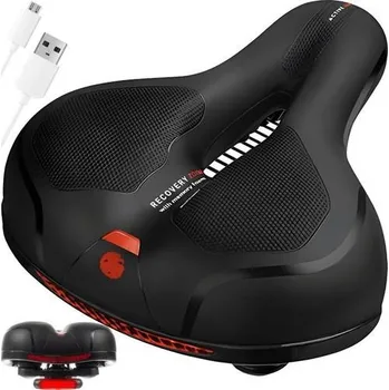 Sedlo na kolo Trizand 22219 105 x 240 mm černé