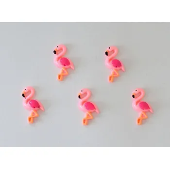 Plastová dekorace - Plameňák světle růžový