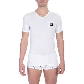 Pánské tričko Pánské triko BKK1UTS08BI Bikkembergs Barva: Bílá, Velikost: S