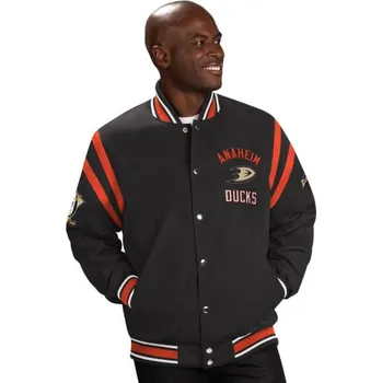 Pánská větrovka G-III Pánská bunda Anaheim Ducks NHL Tailback Jacket Velikost: XXL