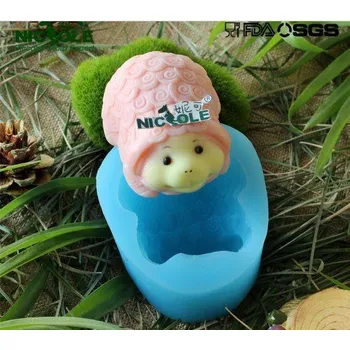 Silikonová forma - Jehňátko 72 x 55 x 36 mm