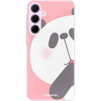 Pouzdro na mobilní telefon Odolné silikonové pouzdro iSaprio - Panda 01 - Samsung Galaxy A55 5G