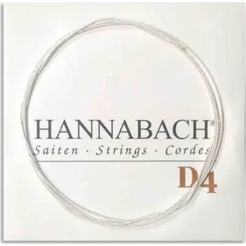 Struna pro kytaru a smyčcový nástroj Hannabach Struny pro klasickou kytaru série 890 1/8 kytara pro děti Menzura44-48cmD4w 8904MT 1/8 6098