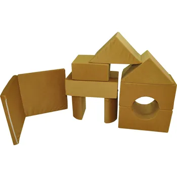 Stavebnice Mega Fimex Sada pěnových kostek stavební bloky XXL ITAKA Barva: Žlutá různé barvy