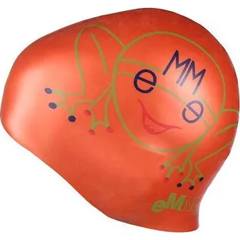 Plavecká čepice eMMe Frog JR dětská koupací čepice bronzová 1 ks