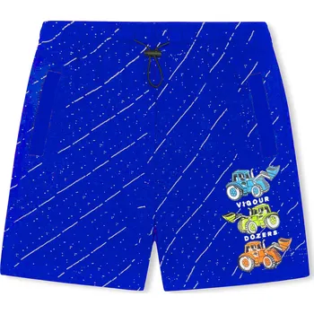 Chlapecké kraťasy - KUGO FT7708, modrá Barva: Modrá, Velikost: 98