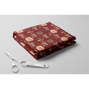 Softshell letní, Veselé opičky Barva: Červená