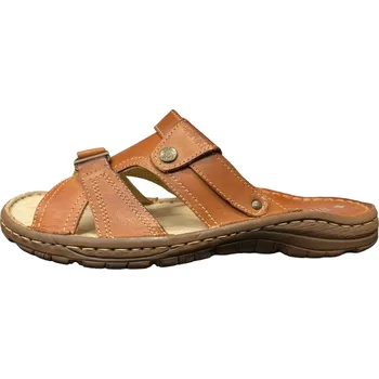 Pánské sandále Hilby Hilby WA-042/K3 hnědé č Barva: Hnědá, Velikost: 43