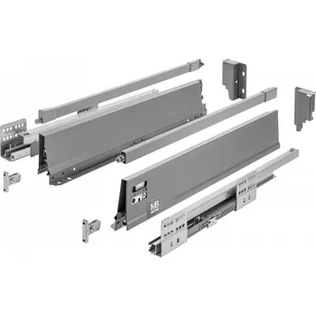 Elektrická zásuvka Zásuvka MB PRO 400mm šedá - střední H118