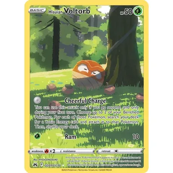 Volný čas Pokémon Hisuian Voltorb GG01/GG70 - Crown Zenith