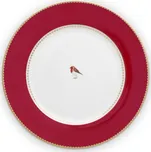 PIP Studio Talíř mělký Love Birds červená 21cm 51.001.025