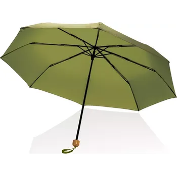 Deštník 20,5" bambusový deštník Impact ze 190T pongee RPET AWARE™ - P850.577