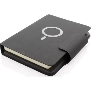 Zápisník Zápisník A5 Artic s magnetickým bezdrátovým nabíjením 10W - P774.312