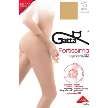 Dámské punčochy Gatta Fortissima 15 barva:visone 4-L