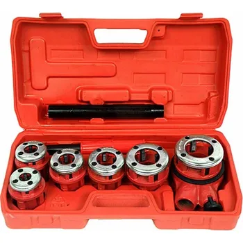 Závitořezný nástroj Silver Ráčnové závitníky na trubky 6 ks 1/4'+3/8'+1/2'+3/4'+1'+1.1/4'