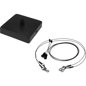 Závěs k LED panelu LEDVANCE Louver černý