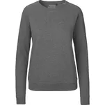 Neutral Dámská mikina z organické Fairtrade bavlny - Tmavý melír | L