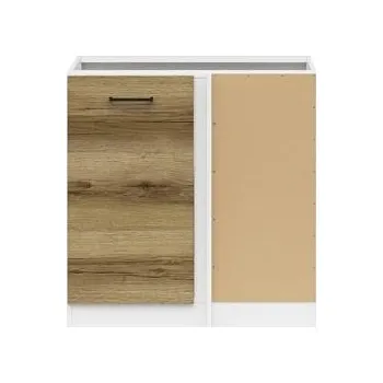 Junona Line BBL DNW/100/82 P bílá/dub delano světlý