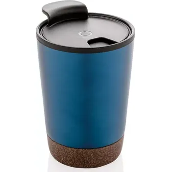 Termohrnek Korkový termohrnek z GRS recykl. plastu a oceli - P435.075