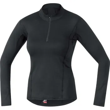 cyklistický dres GORE M Women Base Layer Thermo Turtleneck-black-38