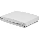 Prostěradlo COSY JERSEY DREAMCATCHER od Christian Fischbacher Barva: Stříbrná, Rozměr prostěradla: 100 x 220 cm