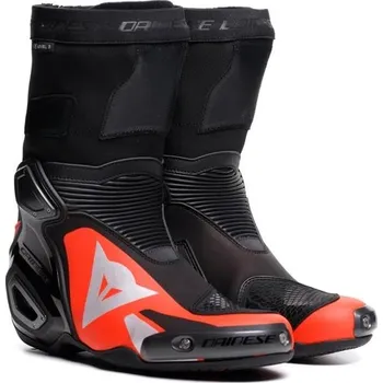 Moto obuv Dainese Dainese AXIAL 2 závodní boty černé/fluo-červené vel.41 41