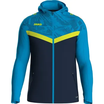 Pánská mikina JAKO Mikina s kapucí Iconic vel. 4XL, JAKO blue