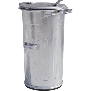 Popelnice HTI Plechová popelnice 110 l, 0,8 mm