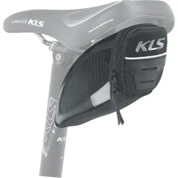 brašna na kolo BRAŠNA SEDLO KLS CHALLENGER strap - S černá