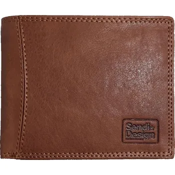 Peněženka Pánská kožená peněženka SendiDesign Alonso koňak