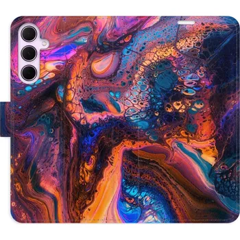 Pouzdro na mobilní telefon Flipové pouzdro iSaprio - Magical Paint - Samsung Galaxy A35 5G